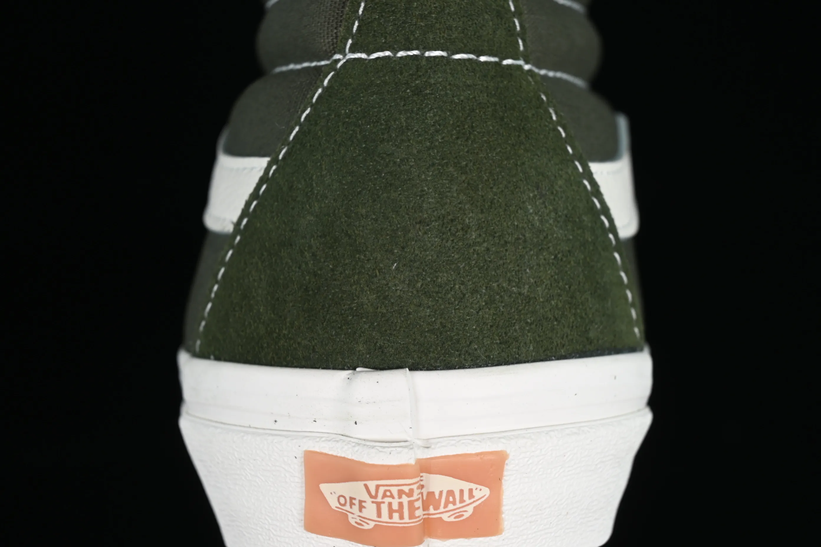 All categories Vans Vans series Vans Hi Vans high-top Vans SK8-Hi VR3 olive green Vans official Anaheim high-end branch high-top casual sneakers VN0005UN50K
